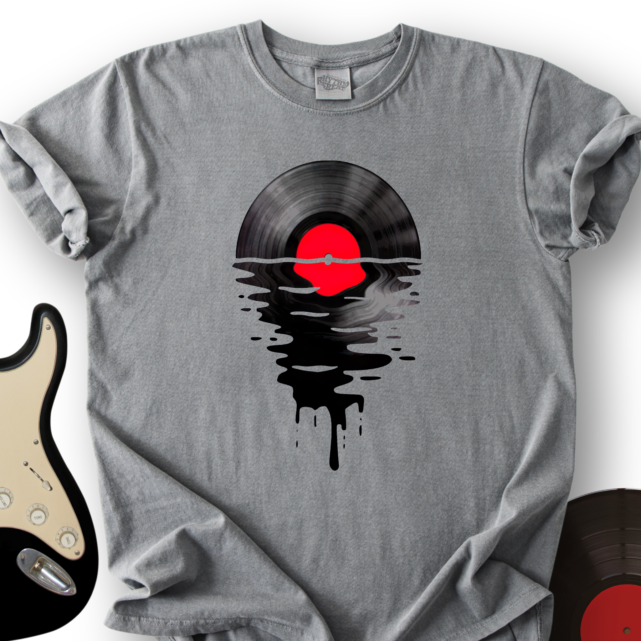 Melting Vinyl T-Shirt
