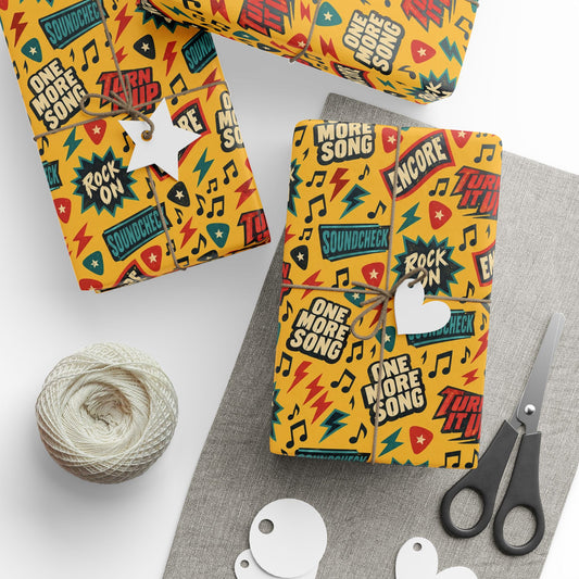 Musician Sayings Wrapping Paper