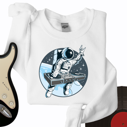 Outer Space DJ Crewneck