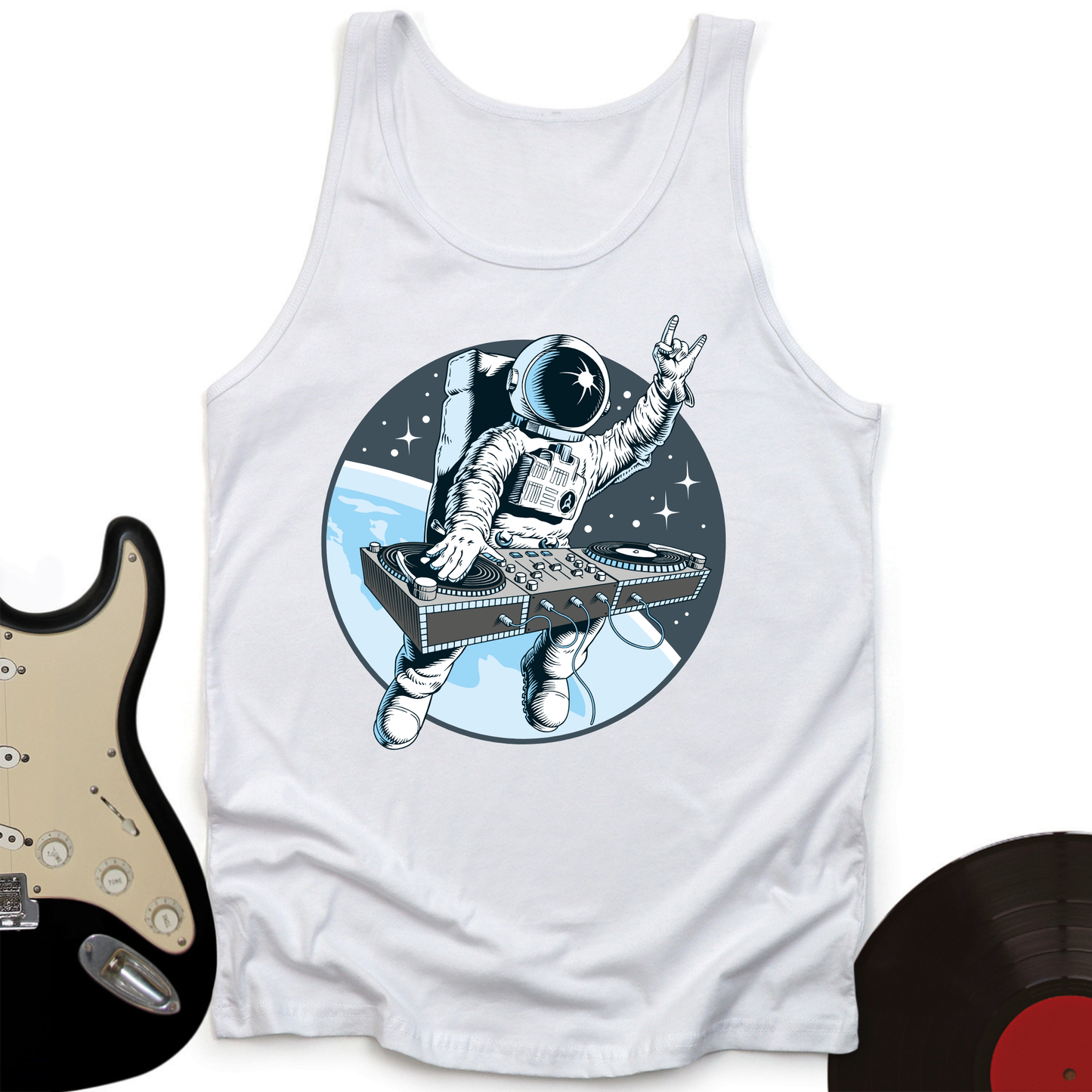 Outer Space DJ Tank Top