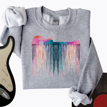 Trippy Guitar Crewneck