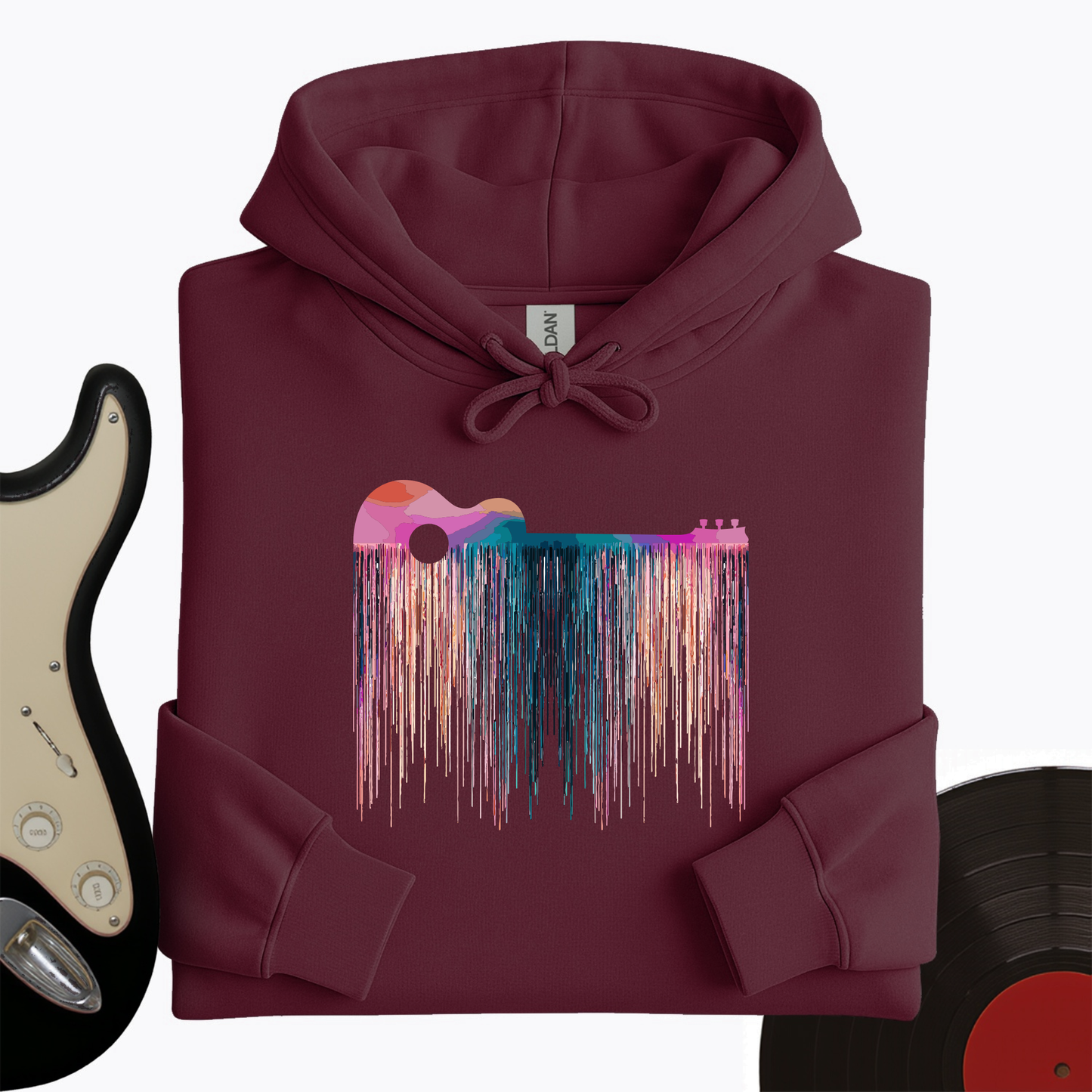Trippy Guitar Hoodie