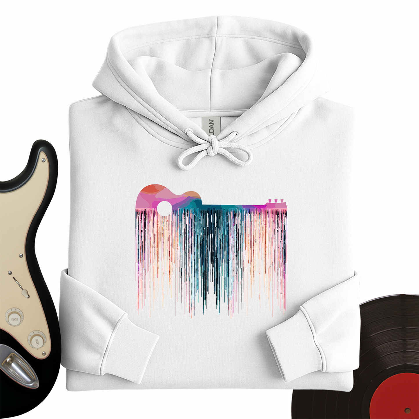 Trippy Guitar Hoodie