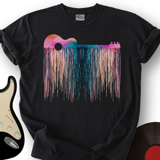 Trippy Guitar T-Shirt