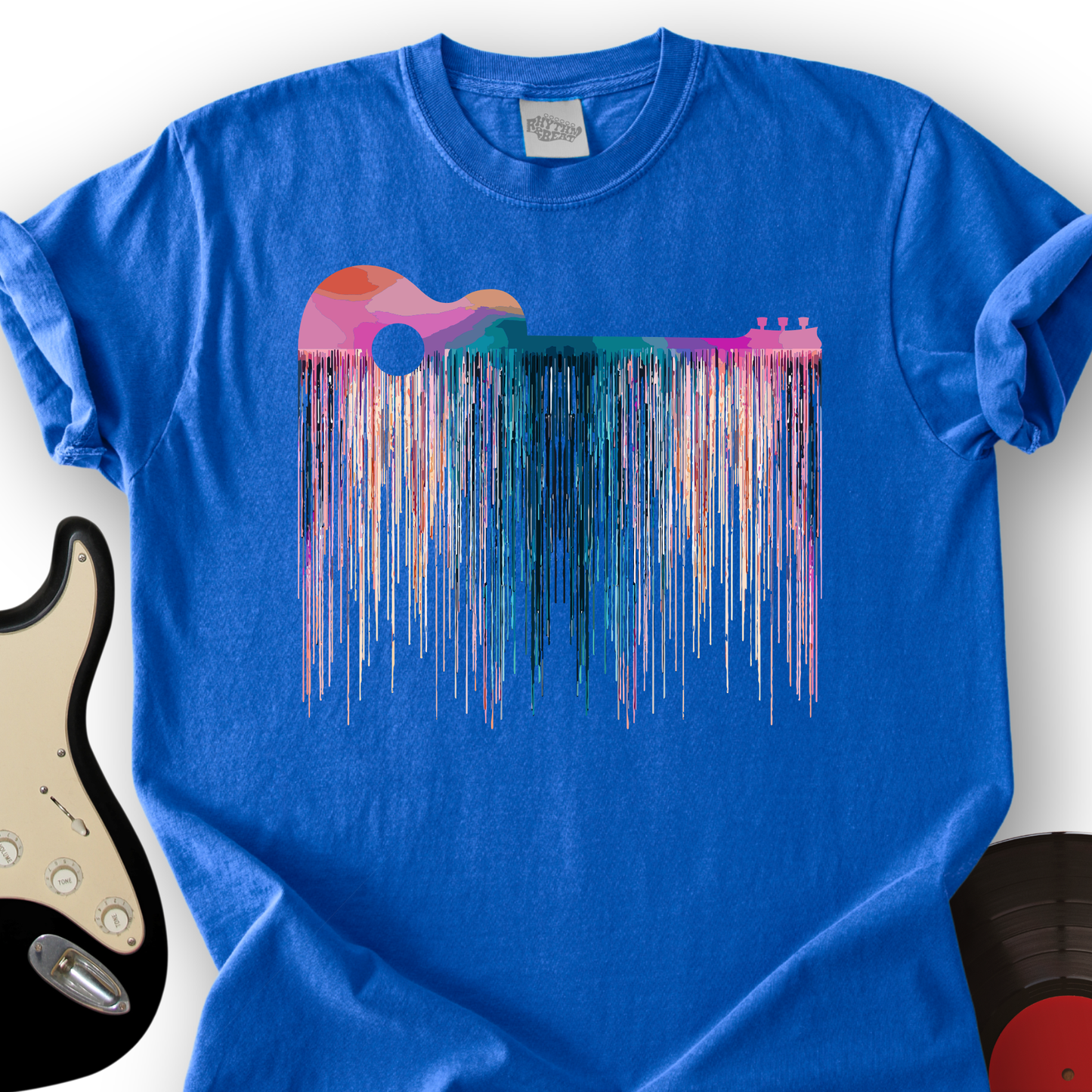 Trippy Guitar T-Shirt