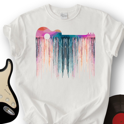 Trippy Guitar T-Shirt