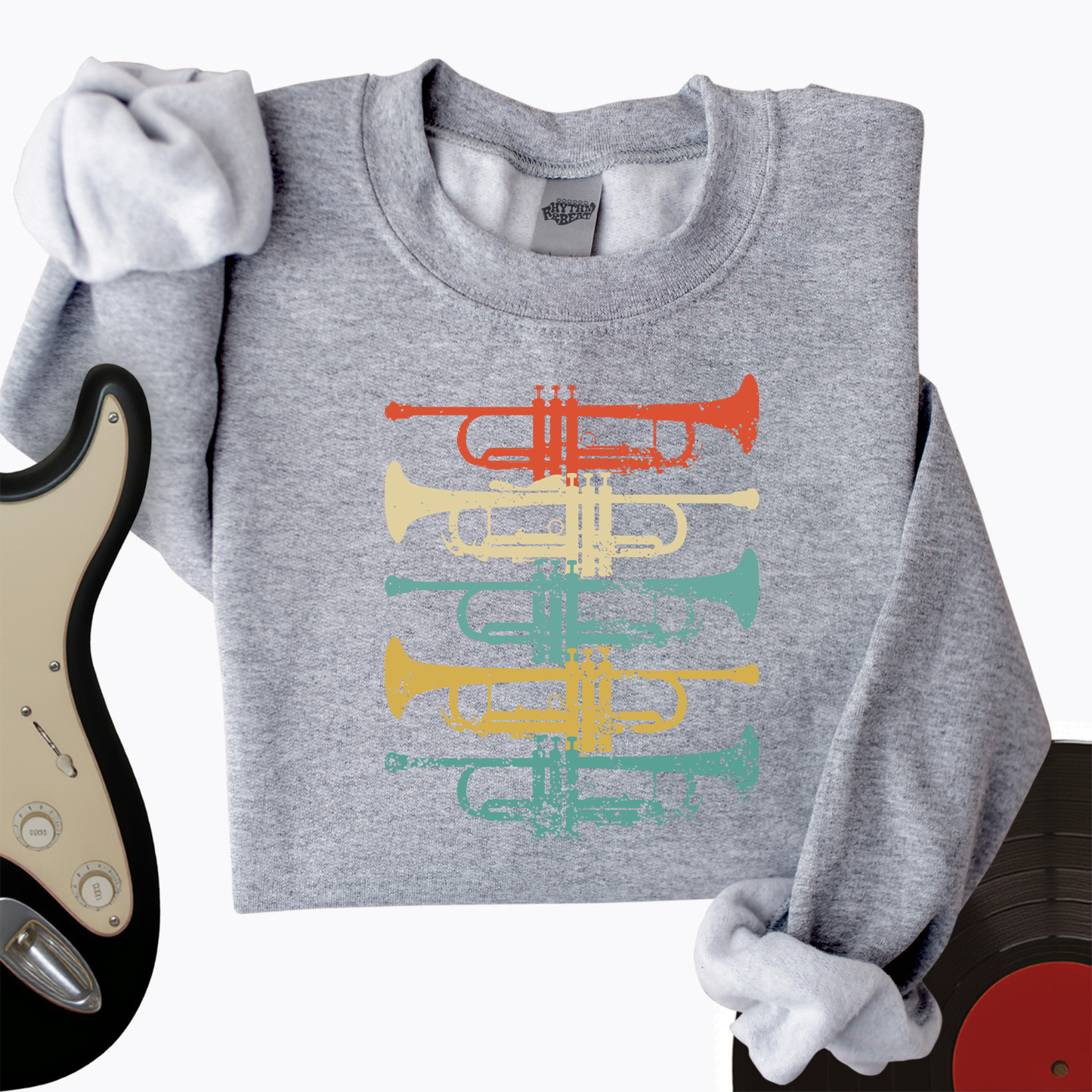 Trippy Trumpets Crewneck