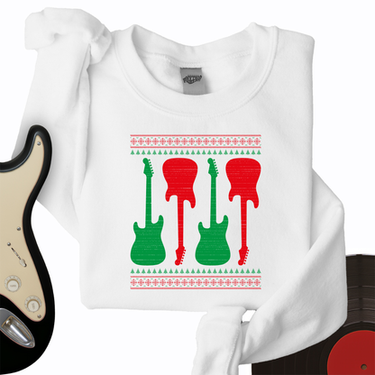 Ugly Guitar Holiday Crewneck