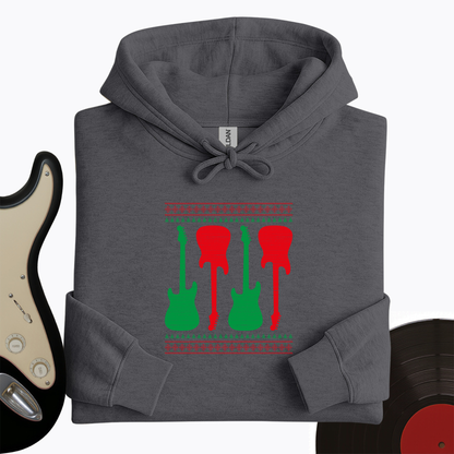 Ugly Guitar Holiday Hoodie