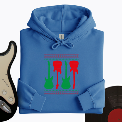 Ugly Guitar Holiday Hoodie