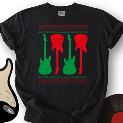 Ugly Guitar Holiday T-Shirt