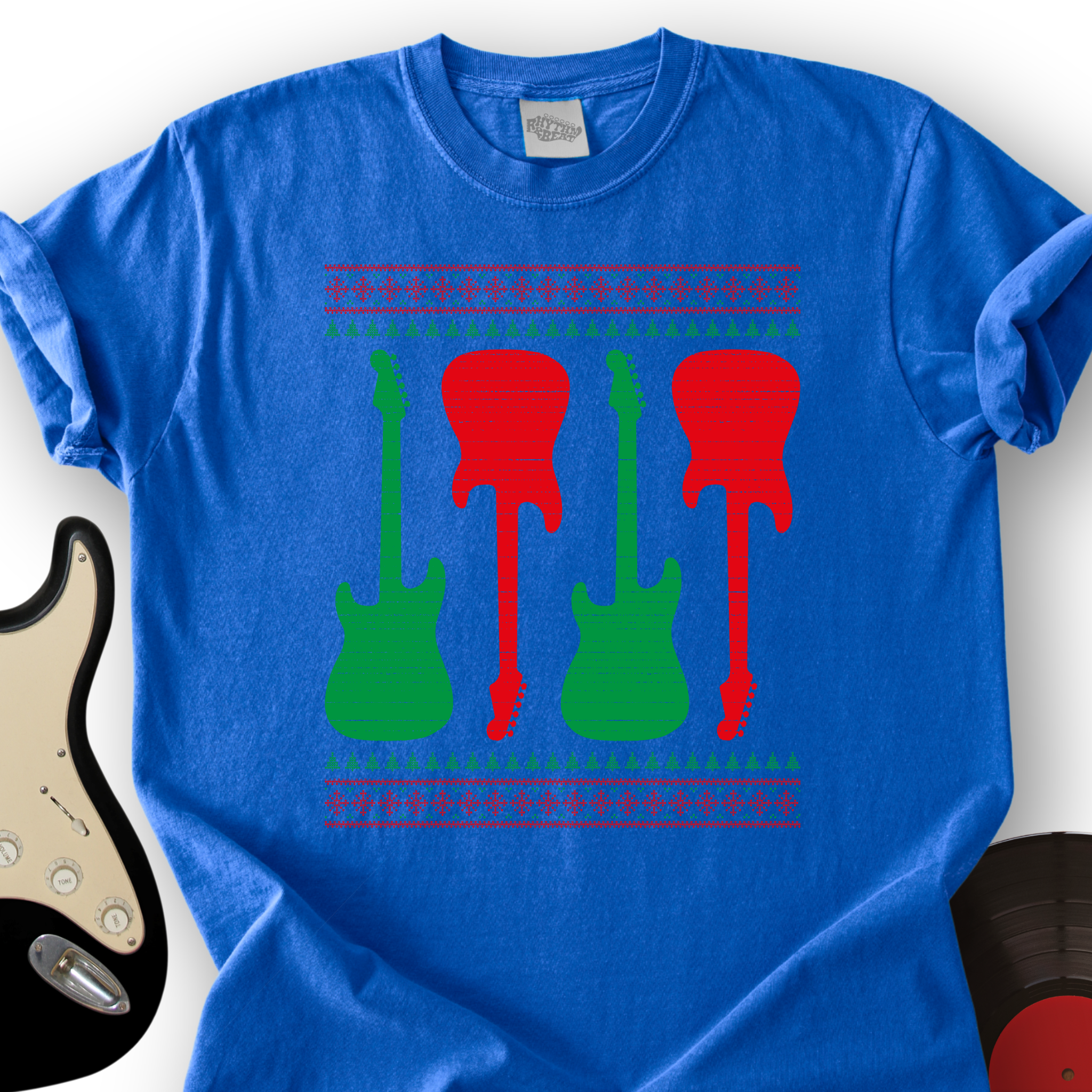 Ugly Guitar Holiday T-Shirt