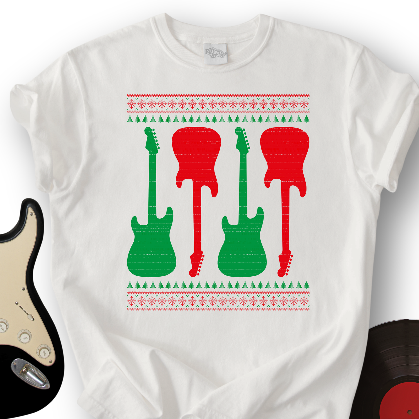 Ugly Guitar Holiday T-Shirt