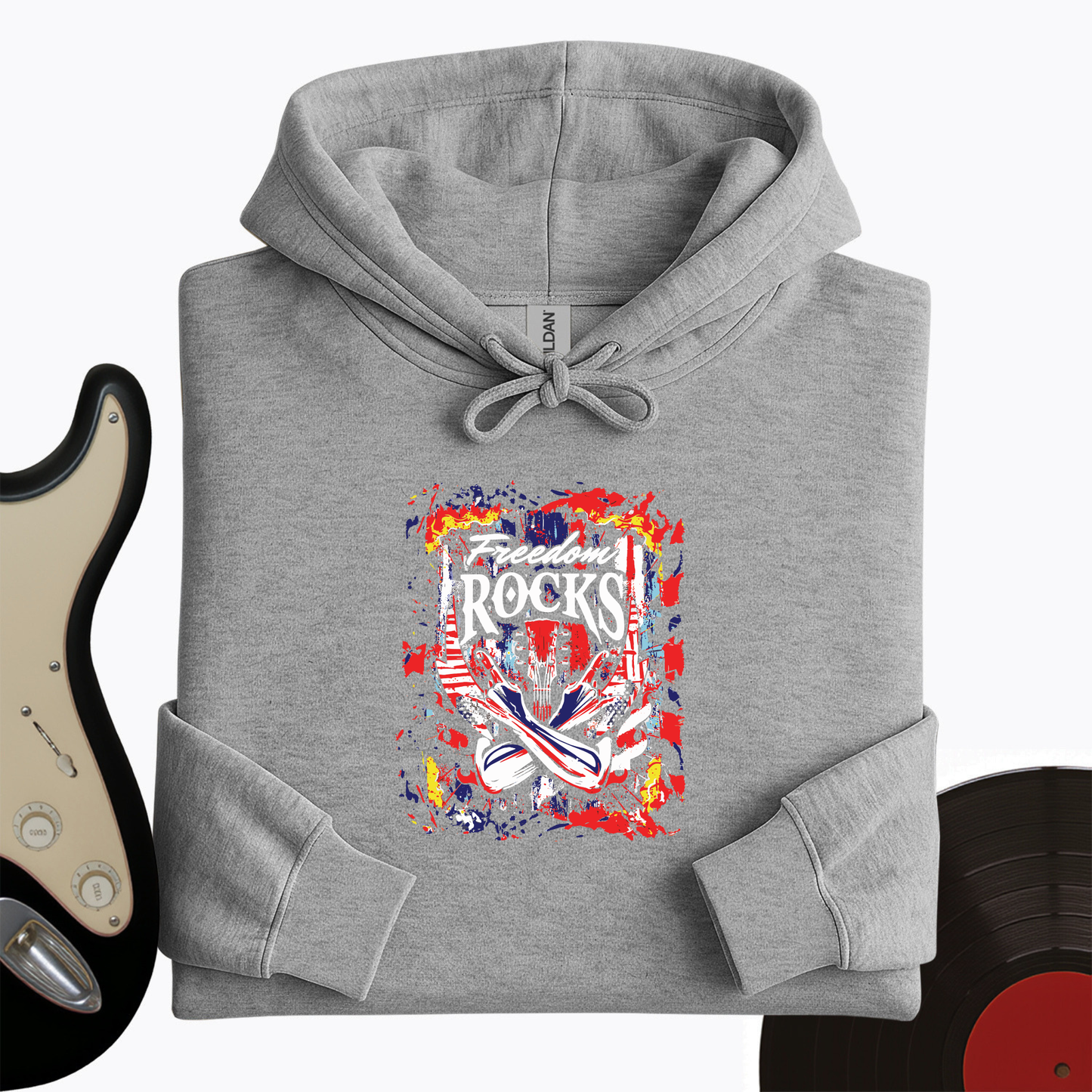 Freedom Totally Rocks Hoodie