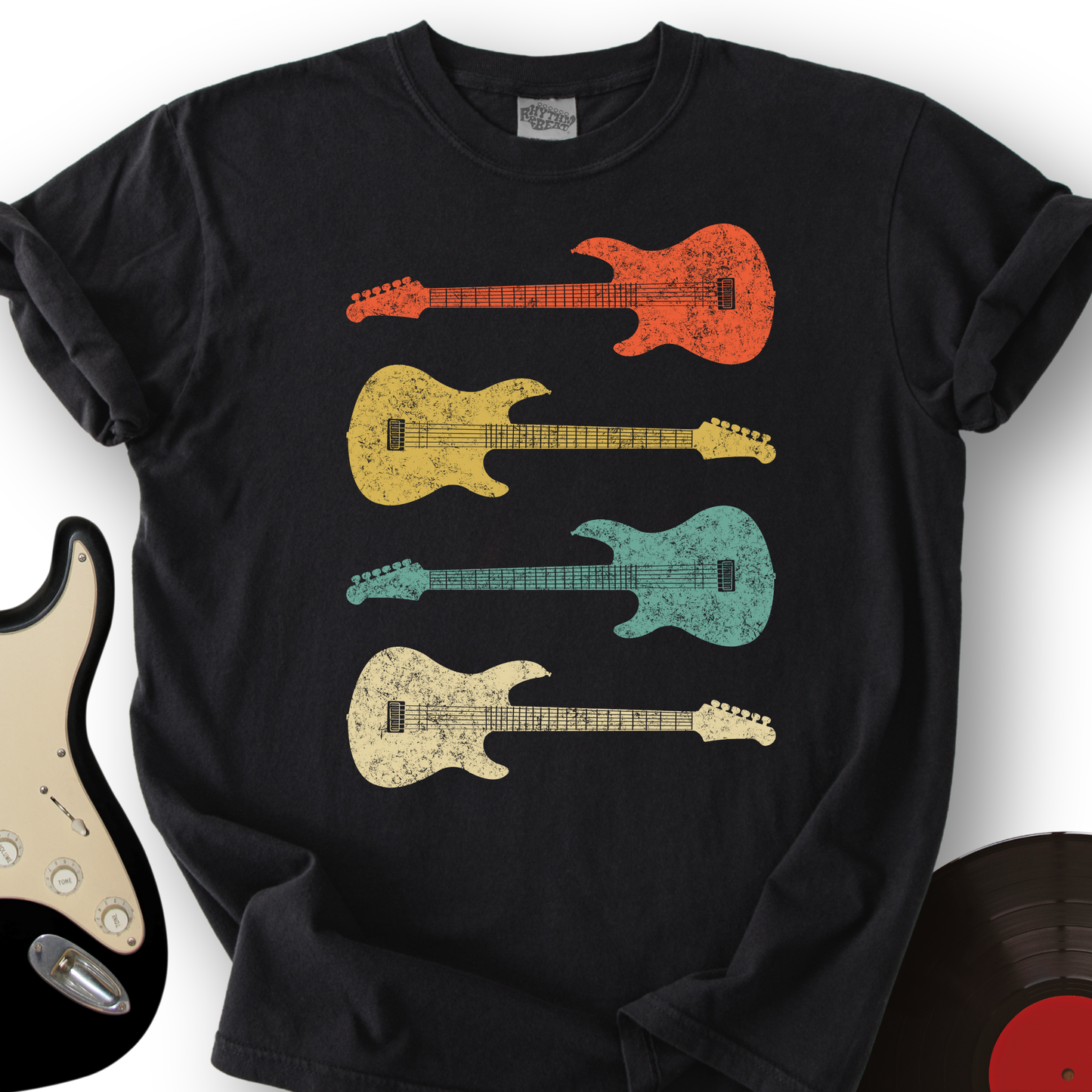 Vintage Bass Guitar T-Shirt