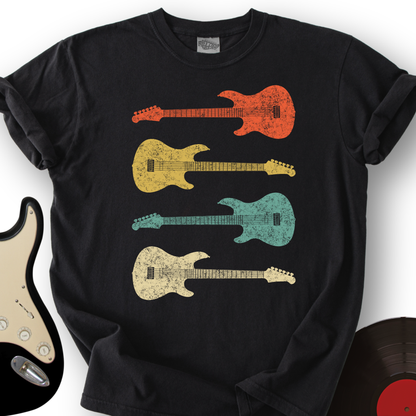 Vintage Bass Guitar T-Shirt
