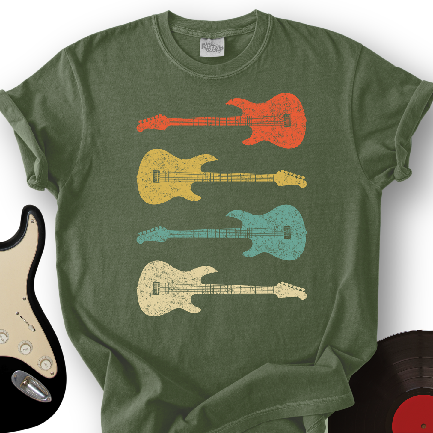 Vintage Bass Guitar T-Shirt