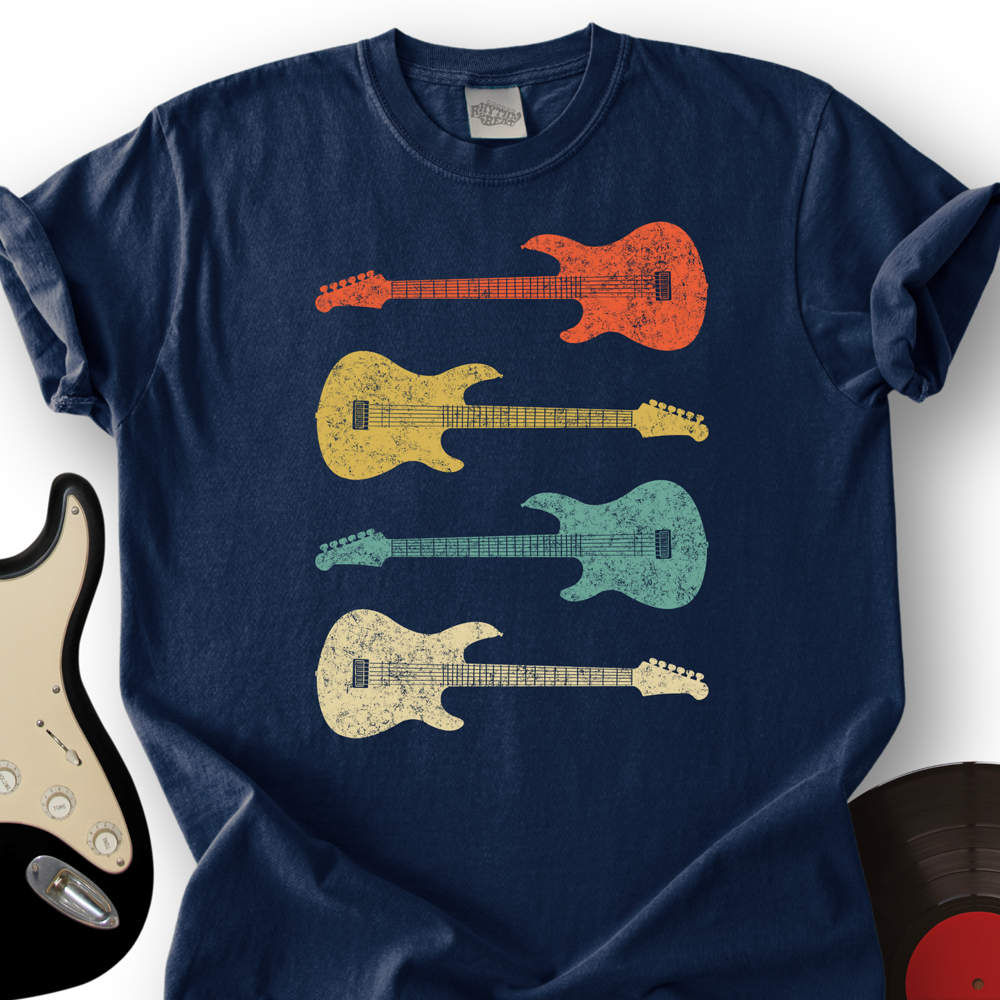 Vintage Bass Guitar T-Shirt