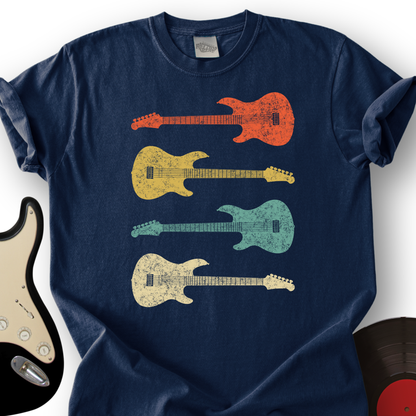 Vintage Bass Guitar T-Shirt
