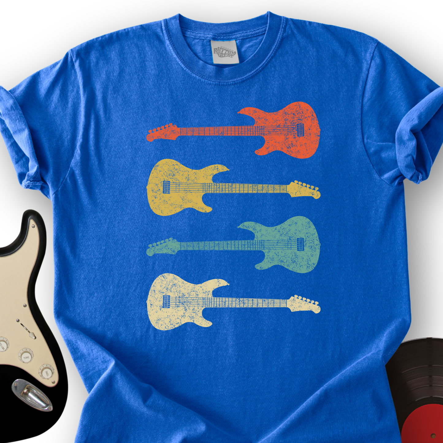 Vintage Bass Guitar T-Shirt
