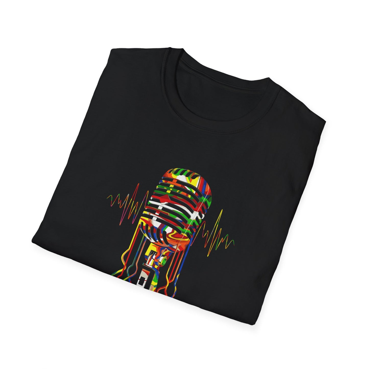 Melting Microphone T-Shirt