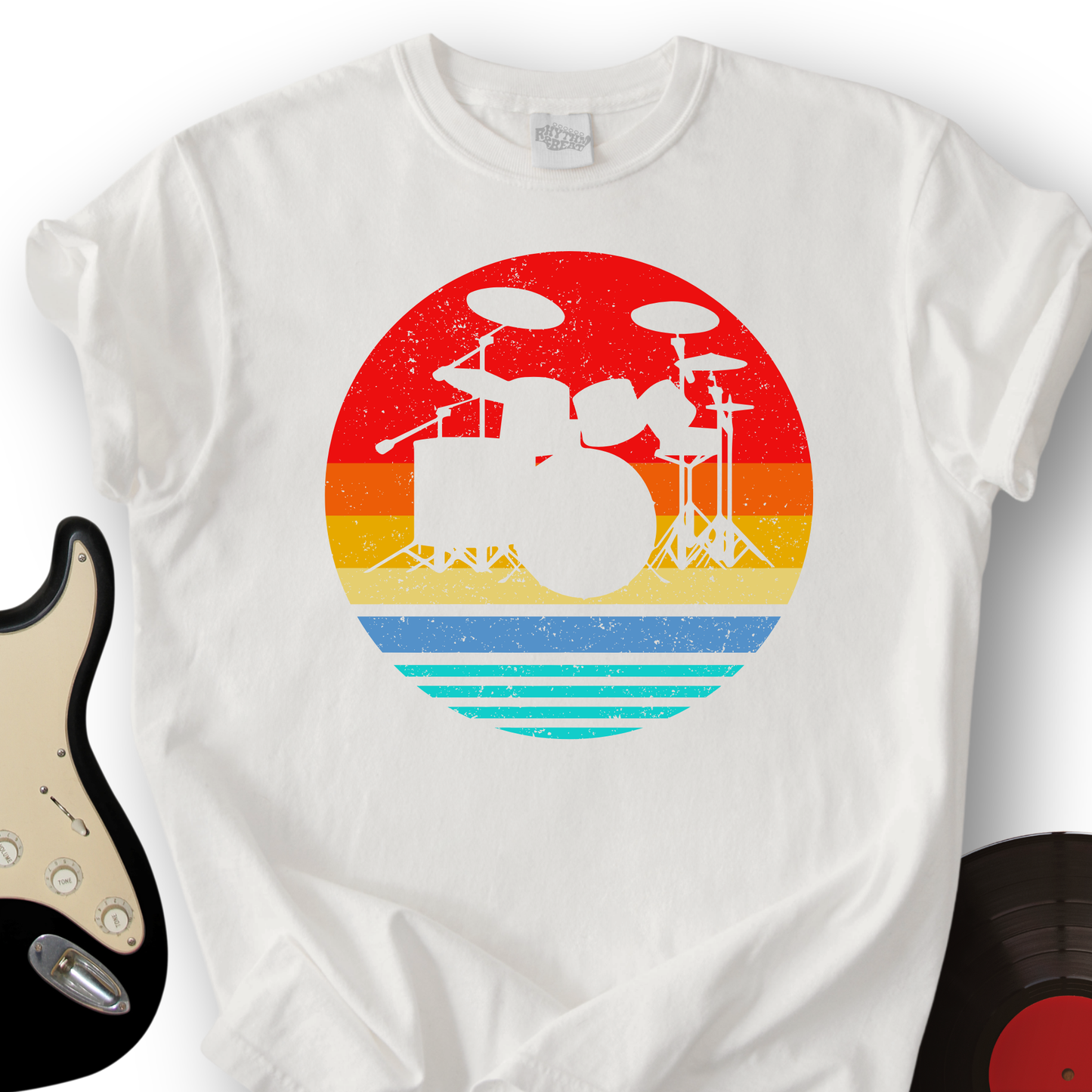 Vintage Drum Set T-Shirt