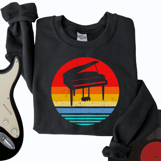 Vintage Piano Crewneck