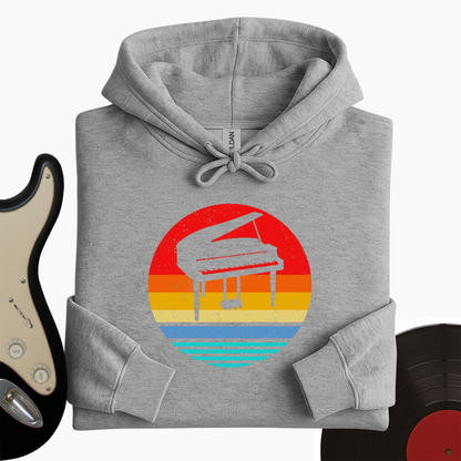 Vintage Piano Hoodie