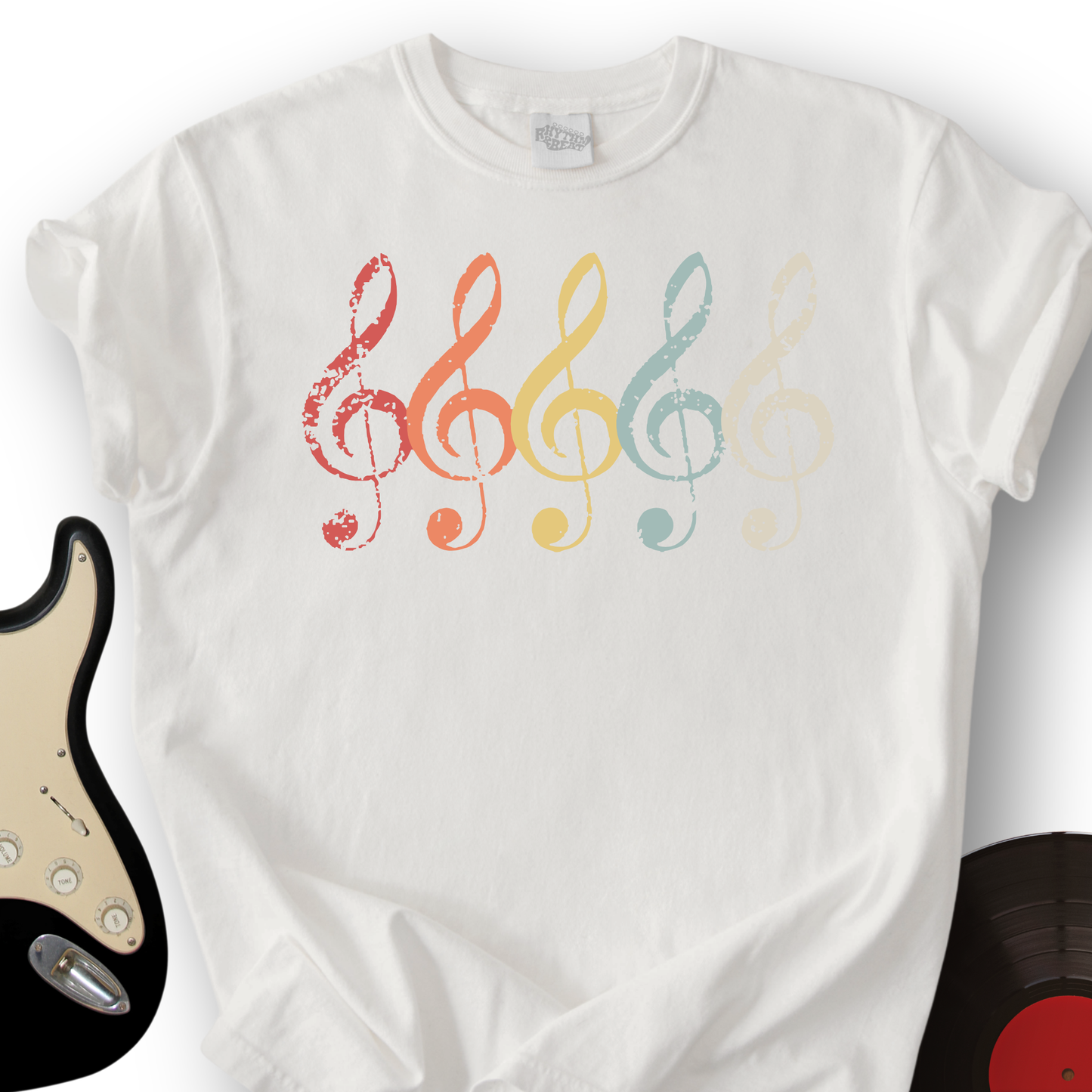 Vintage Treble Clef T-Shirt