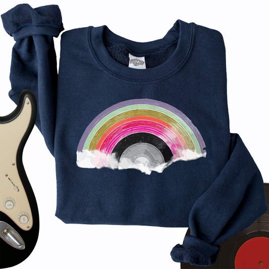 Vinyl In The Sky Crewneck