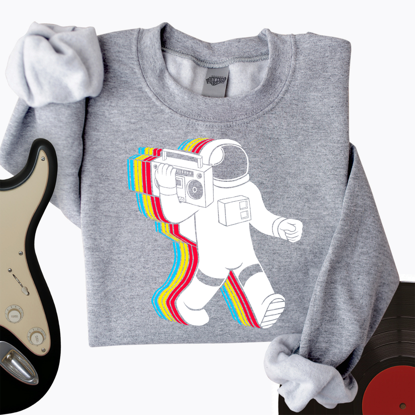 Walking On A Rainbow Crewneck