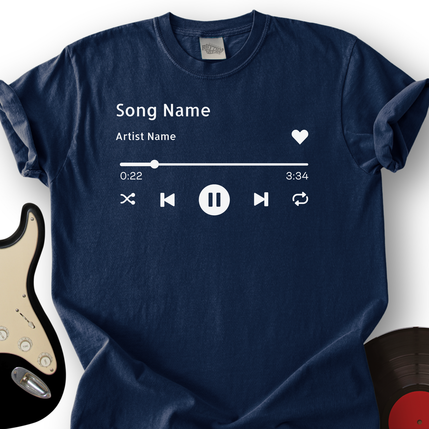 Personalized Song Name T-Shirt