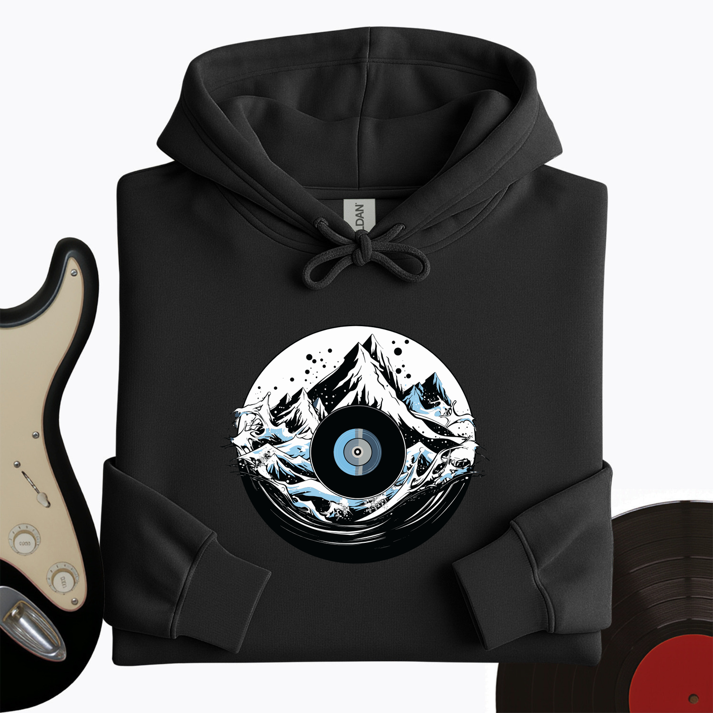 Oceanic Vinyl Hoodie