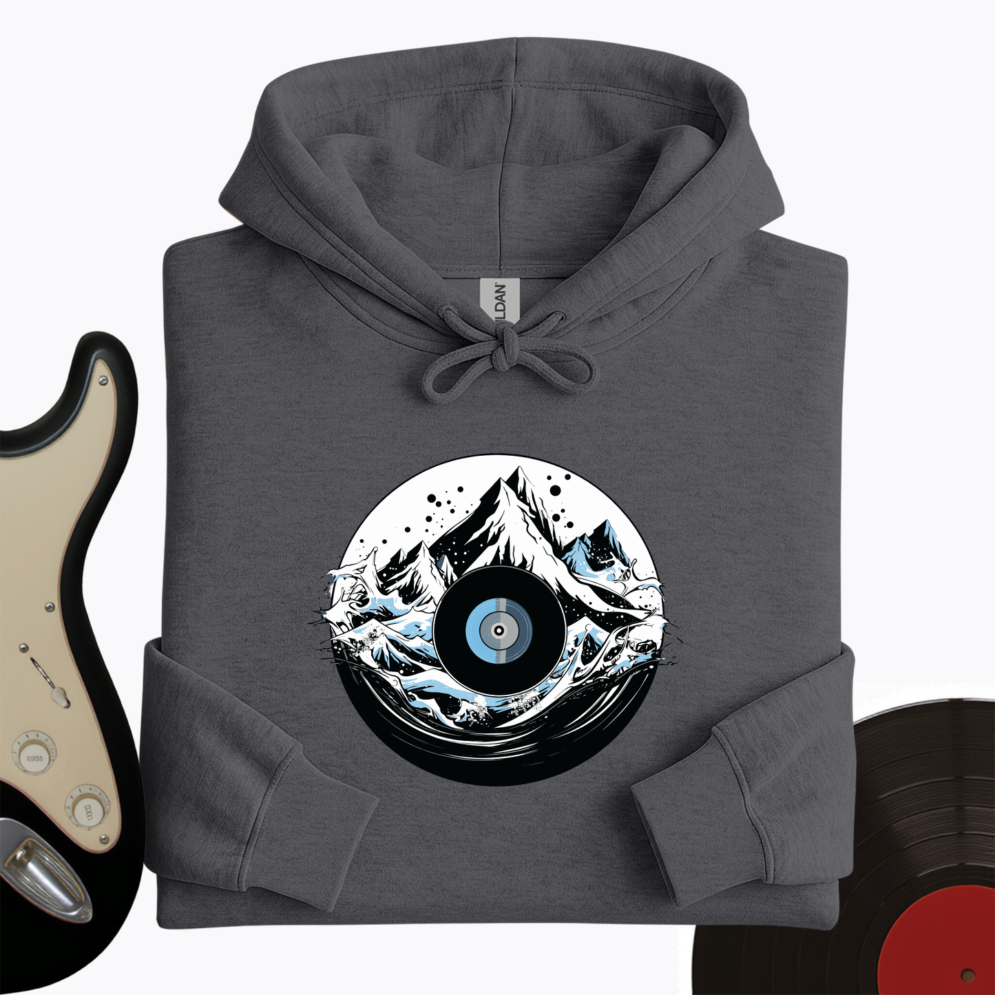 Oceanic Vinyl Hoodie