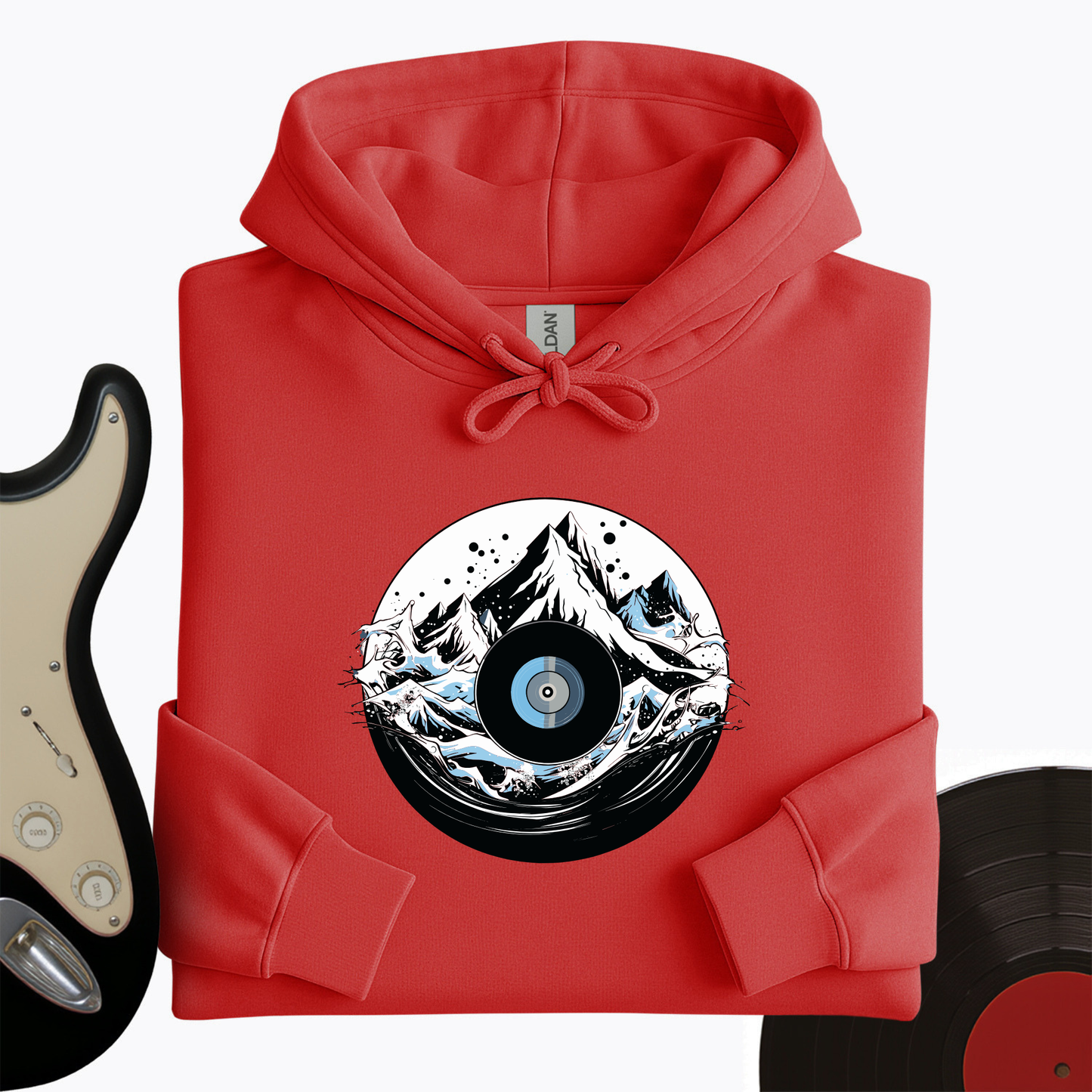 Oceanic Vinyl Hoodie