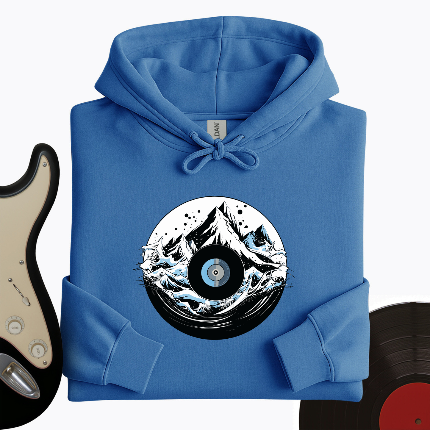 Oceanic Vinyl Hoodie