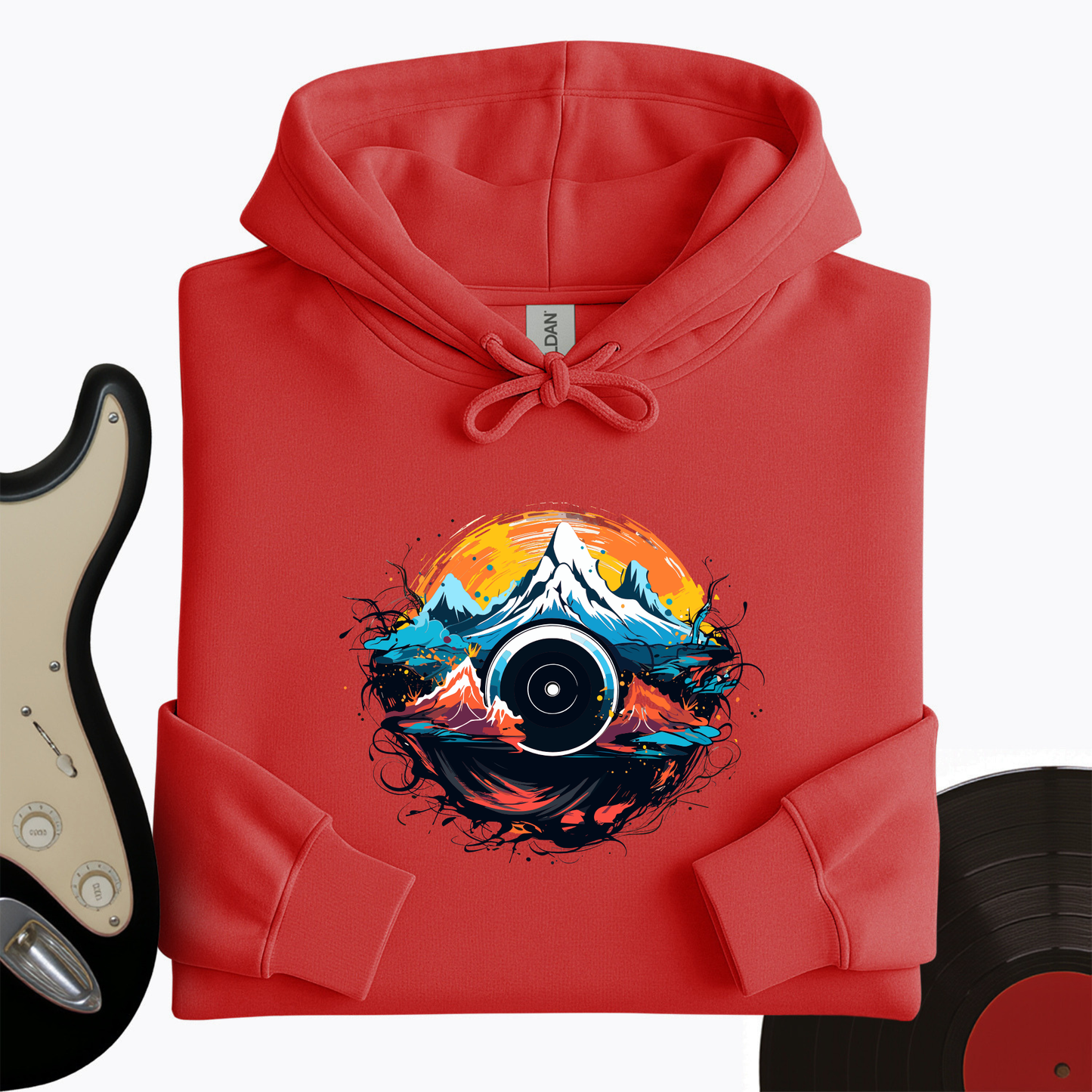 Intertwined Nature Vinyl Hoodie