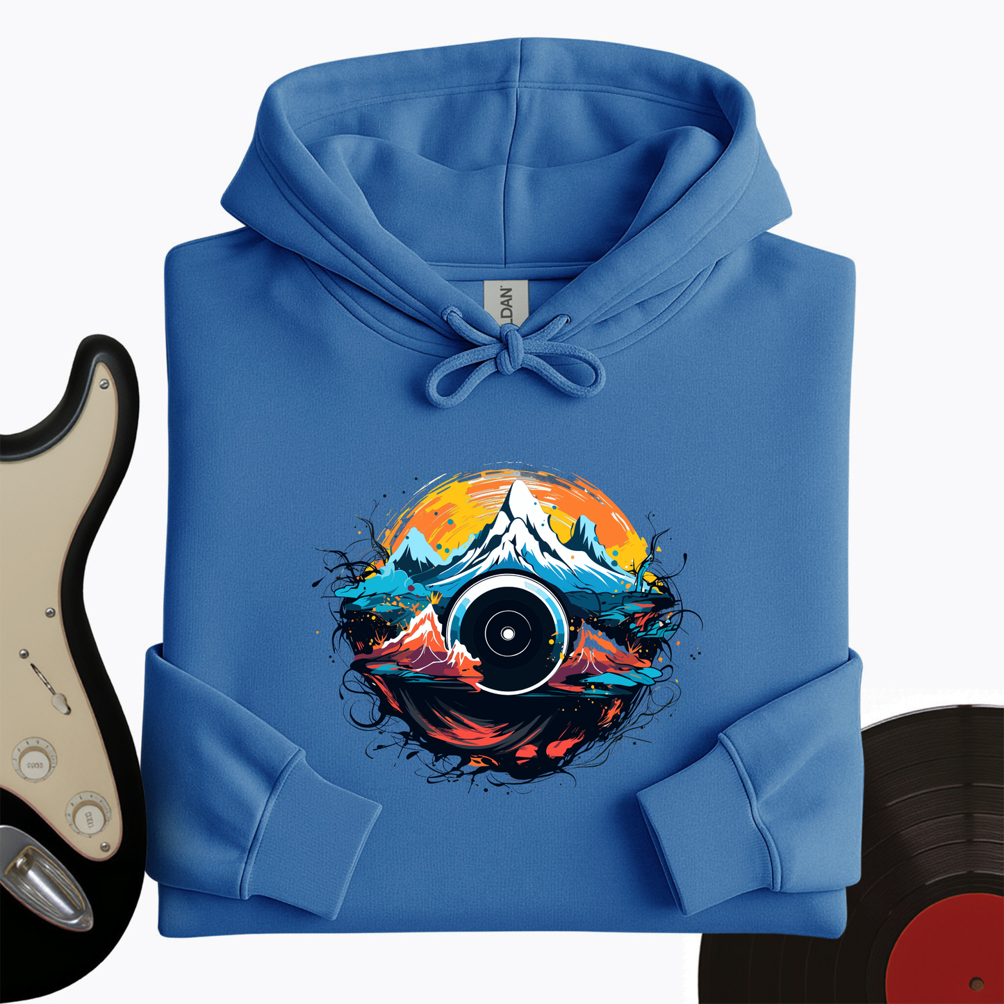 Intertwined Nature Vinyl Hoodie