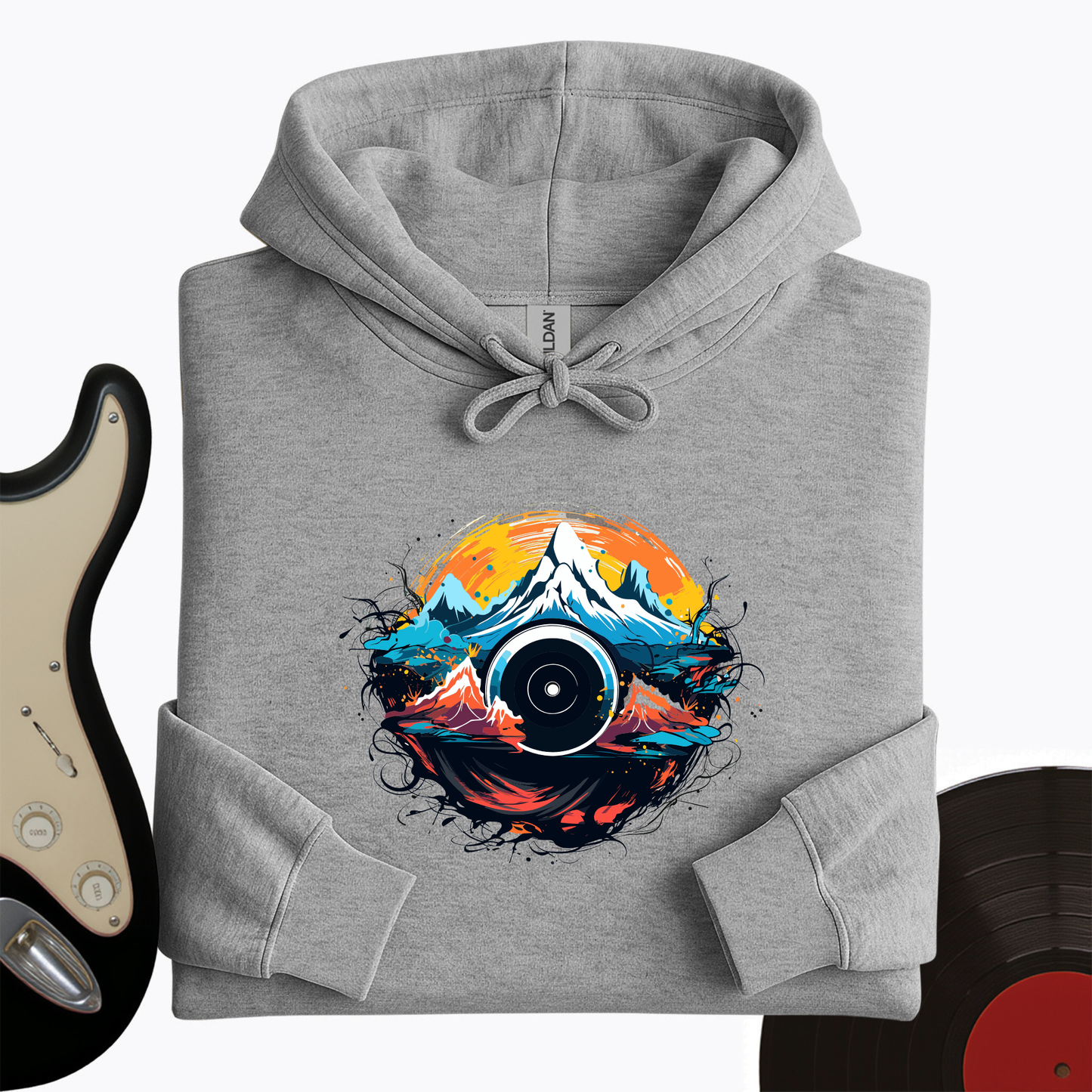 Intertwined Nature Vinyl Hoodie