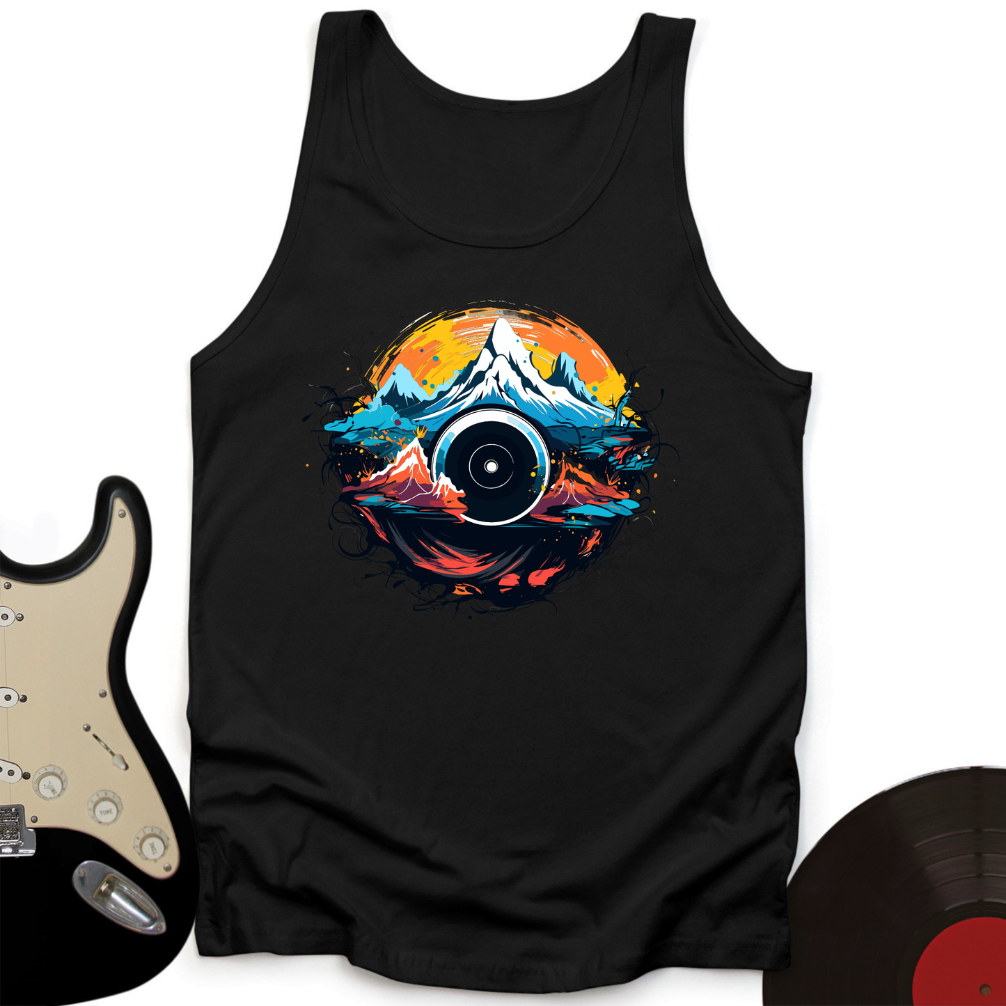 Intertwined Nature Vinyl Tank Top