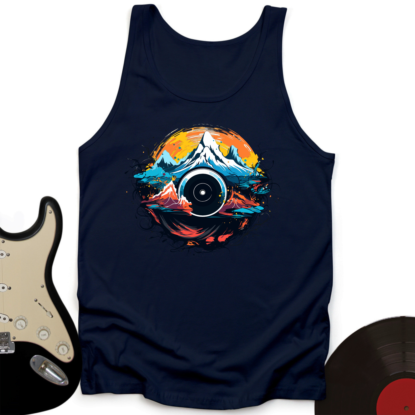 Intertwined Nature Vinyl Tank Top