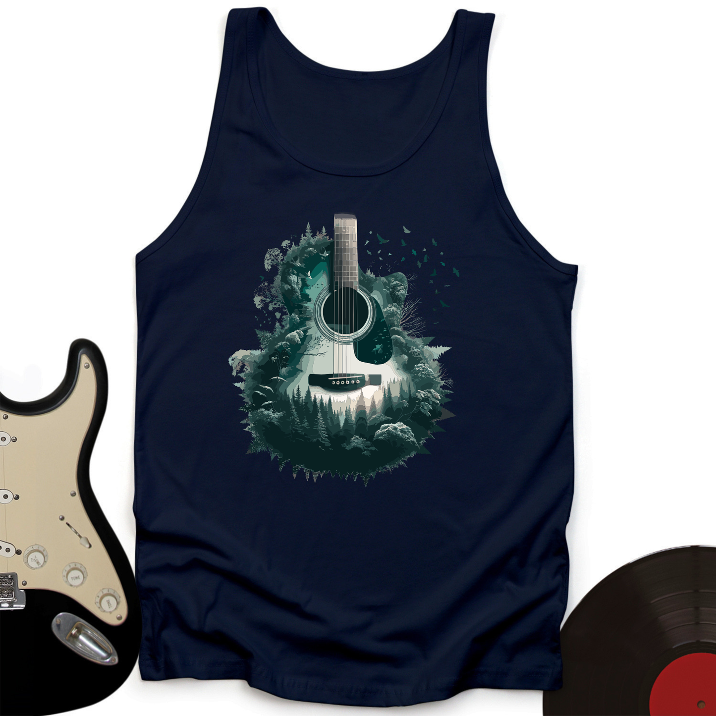 Guitar Nature Tank Top