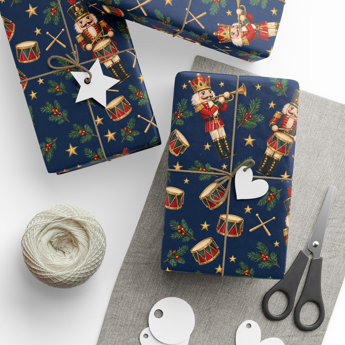 Nutcracker Drummers Wrapping Paper