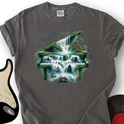 Piano Waterfall T-Shirt