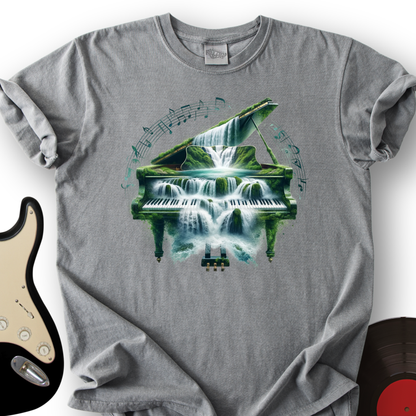 Piano Waterfall T-Shirt