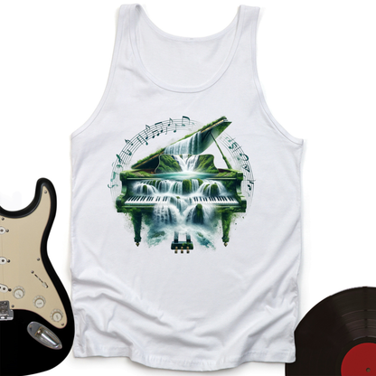 Piano Waterfall Tank Top