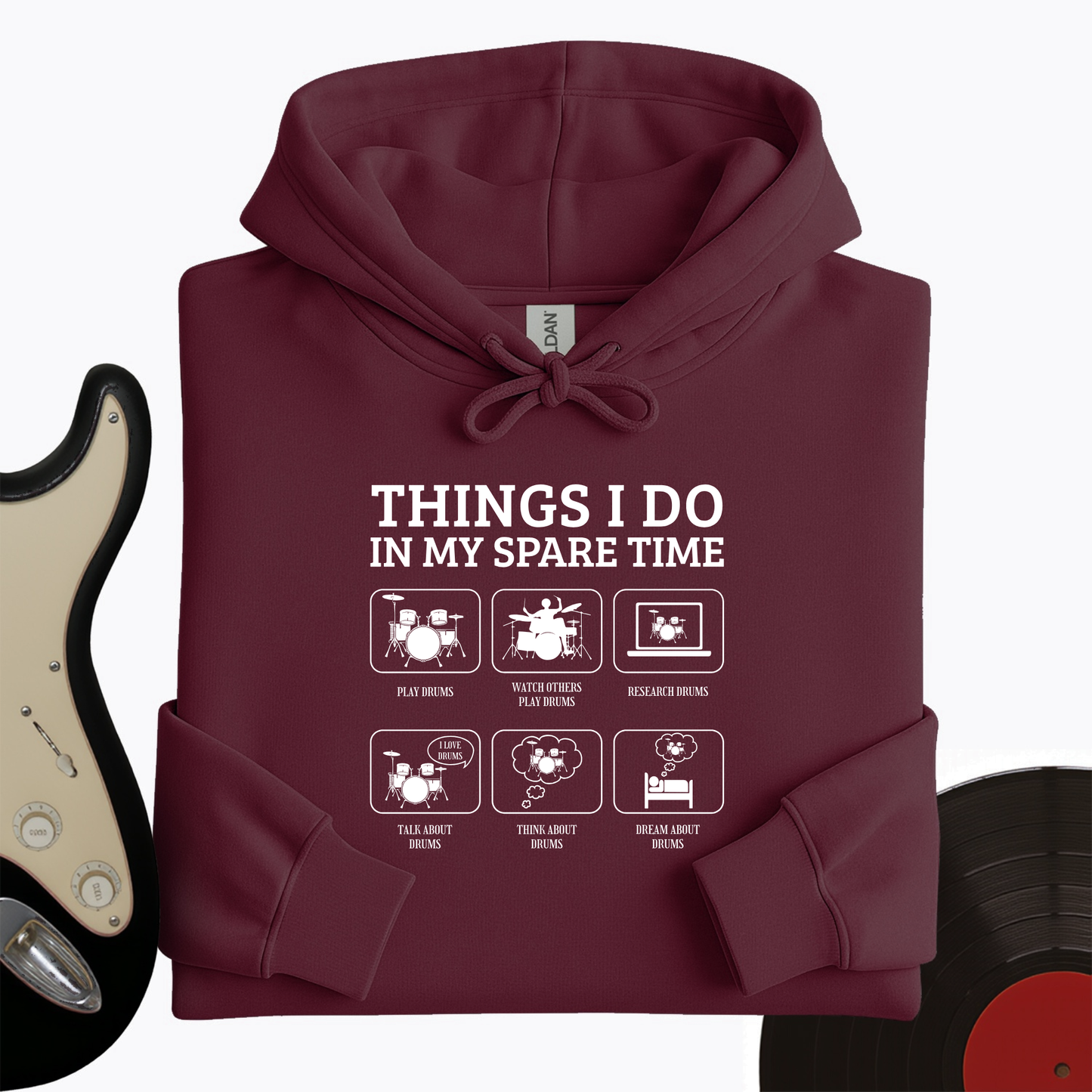 All I Do is Drum Hoodie