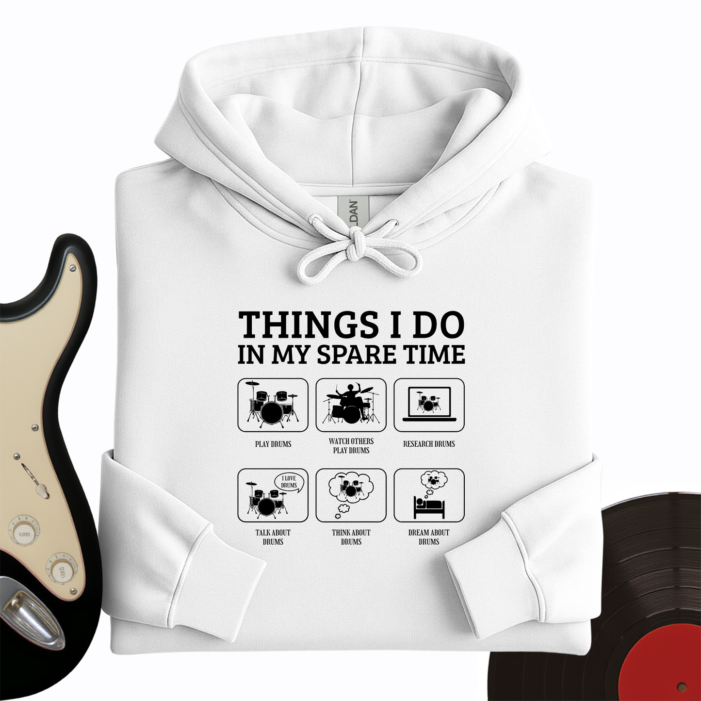 All I Do is Drum Hoodie