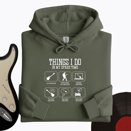 All I Do is Bass Guitar Hoodie