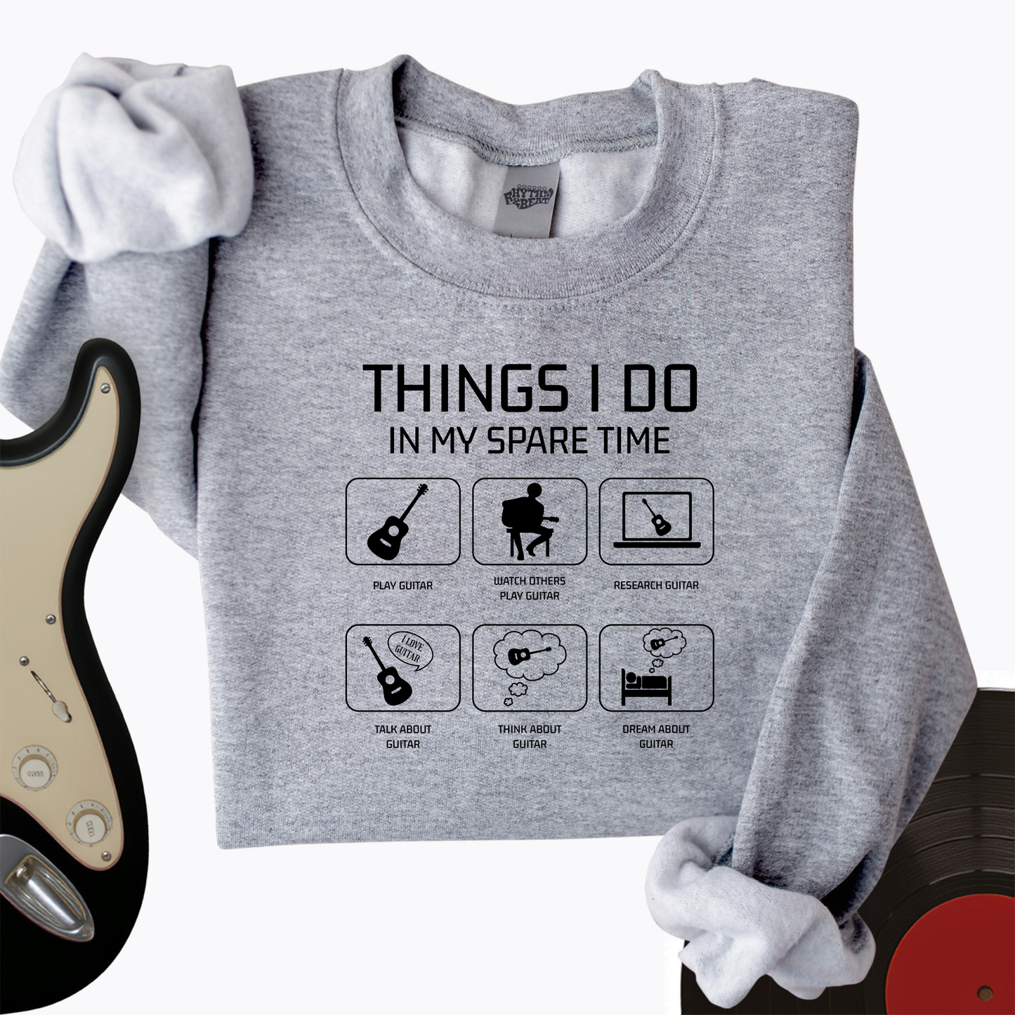 All I Do is Guitar Crewneck